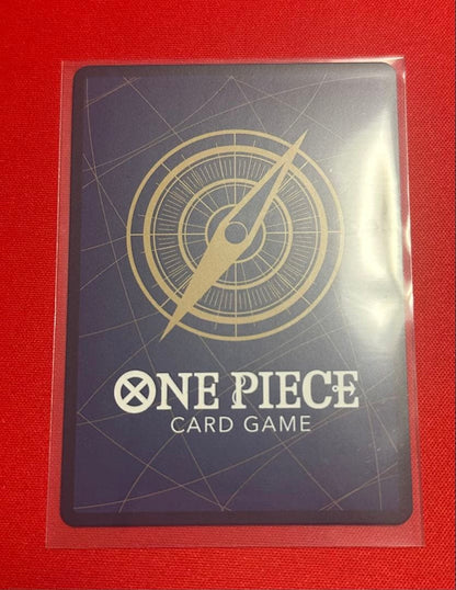 One Piece Sure! The official English name of the card is: **"Just Know You're Strong… Let — OP13-040 — Japanese