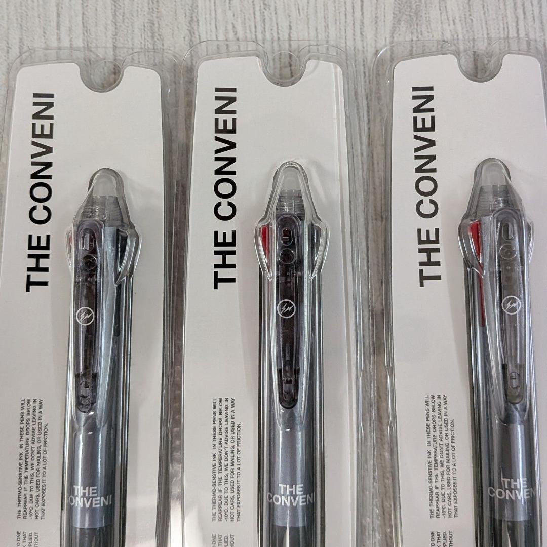 Rare beautiful unused set of three Pilot Frixionball 3 pens in three colors with 0.5mm tip