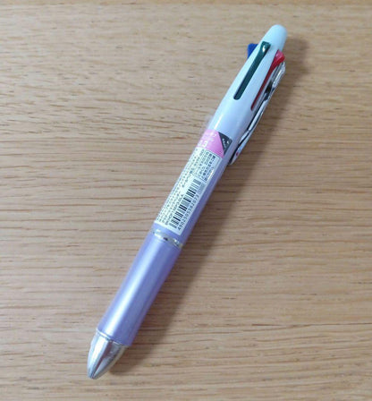 Pilot Dr. Grip 4+1 multi-function pen in gradient lavender with 0.5mm tip and 0.3mm mechanical pencil