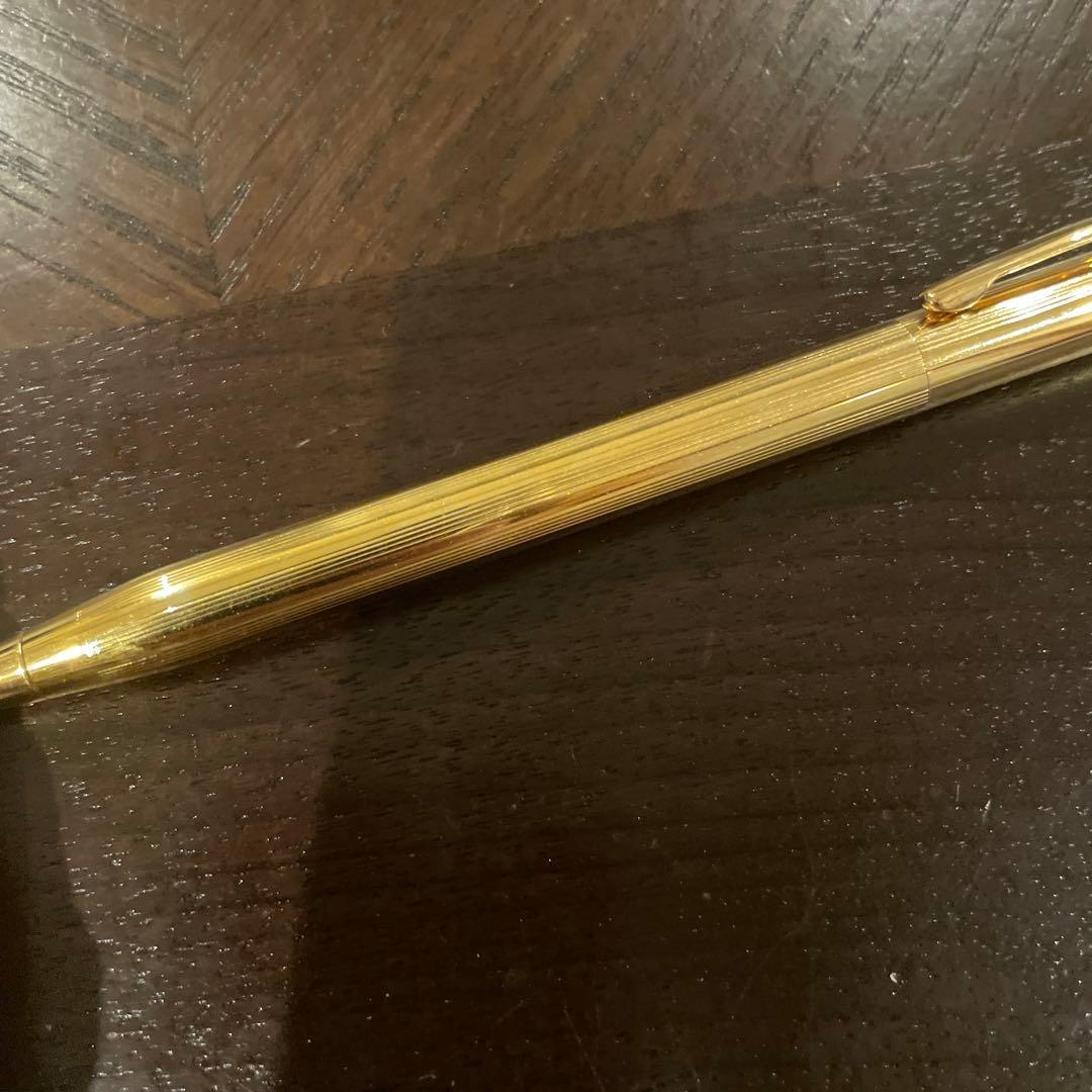 CROSS Classic Century Twist Ballpoint Pen No.37 in black with silver accents, unused condition