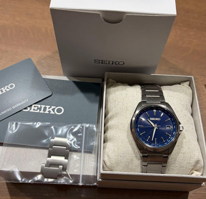 SEIKO SBTR009 Solar Men's Watch — Japanese