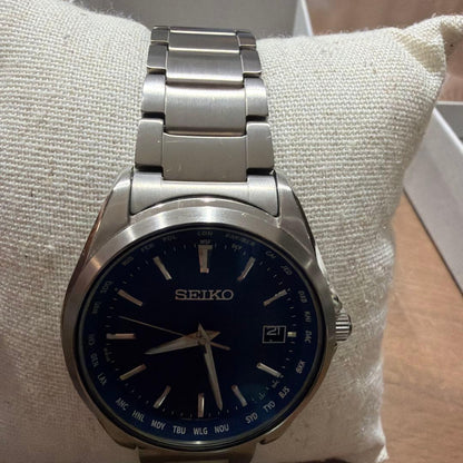 SEIKO SBTR009 Solar Men's Watch — Japanese