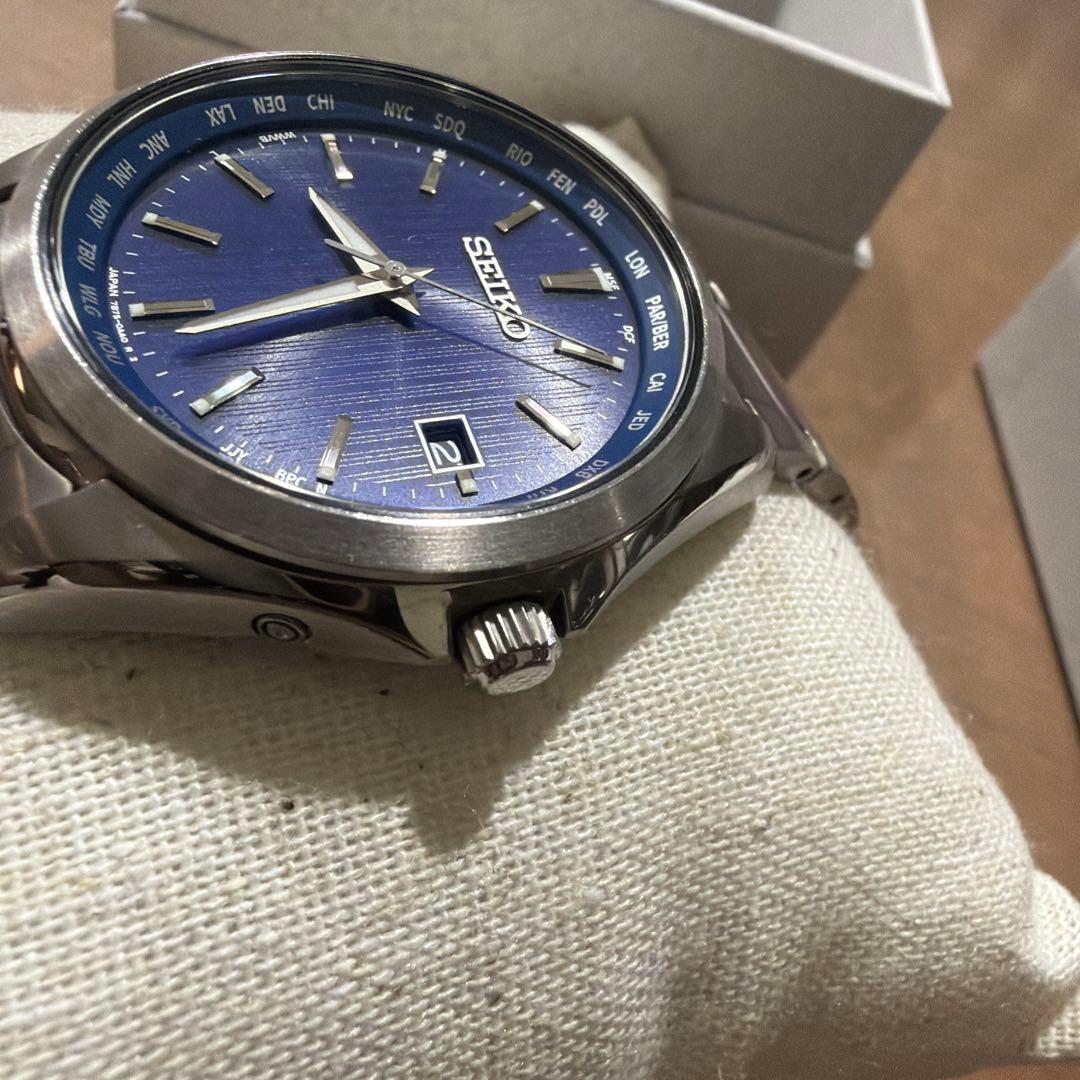 SEIKO SBTR009 Solar Men's Watch — Japanese