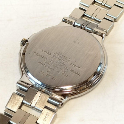 SEIKO 5E31-6050 Quartz Men's Watch — Japanese