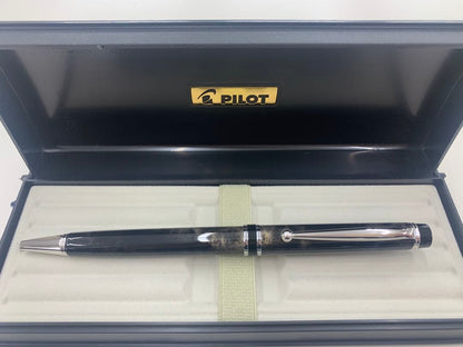 Pilot Twist Ballpoint Pen Gran Segrema Marble with black ink and sleek marble design