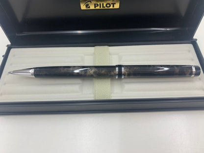 Pilot Twist Ballpoint Pen Gran Segrema Marble with black ink and sleek marble design