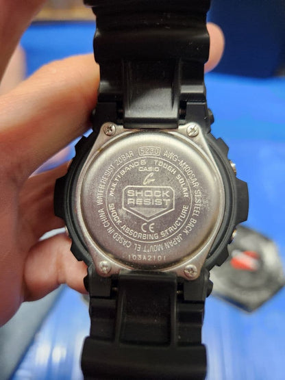 CASIO AWG-M100SAR Solar Men's Watch — Japanese