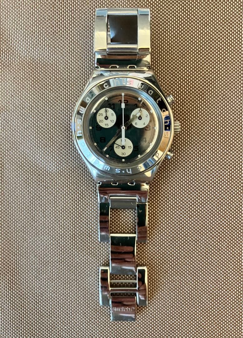 swatch YMS101G Quartz Men's — Japanese
