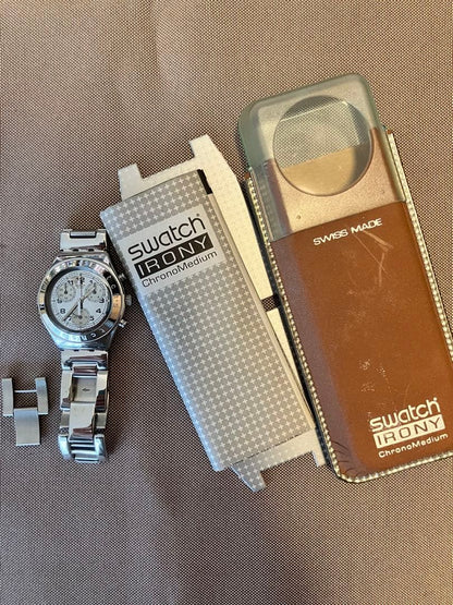 swatch YMS101G Quartz Men's — Japanese