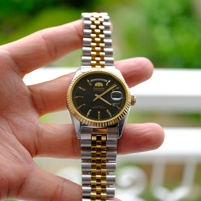ORIENT DayDate Automatic Men's Watch — Japanese