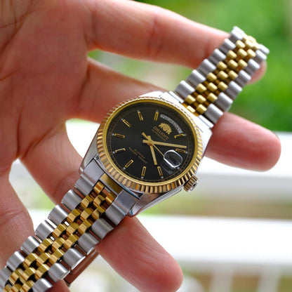 ORIENT DayDate Automatic Men's Watch — Japanese