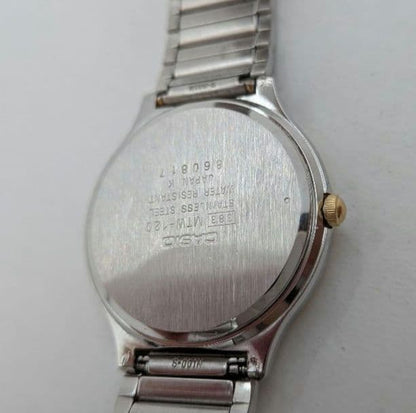 CASIO MTW-120 Quartz Men's Watch — Japanese