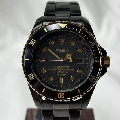 TIMEX Playford QZ Quartz Men's Watch — Japanese