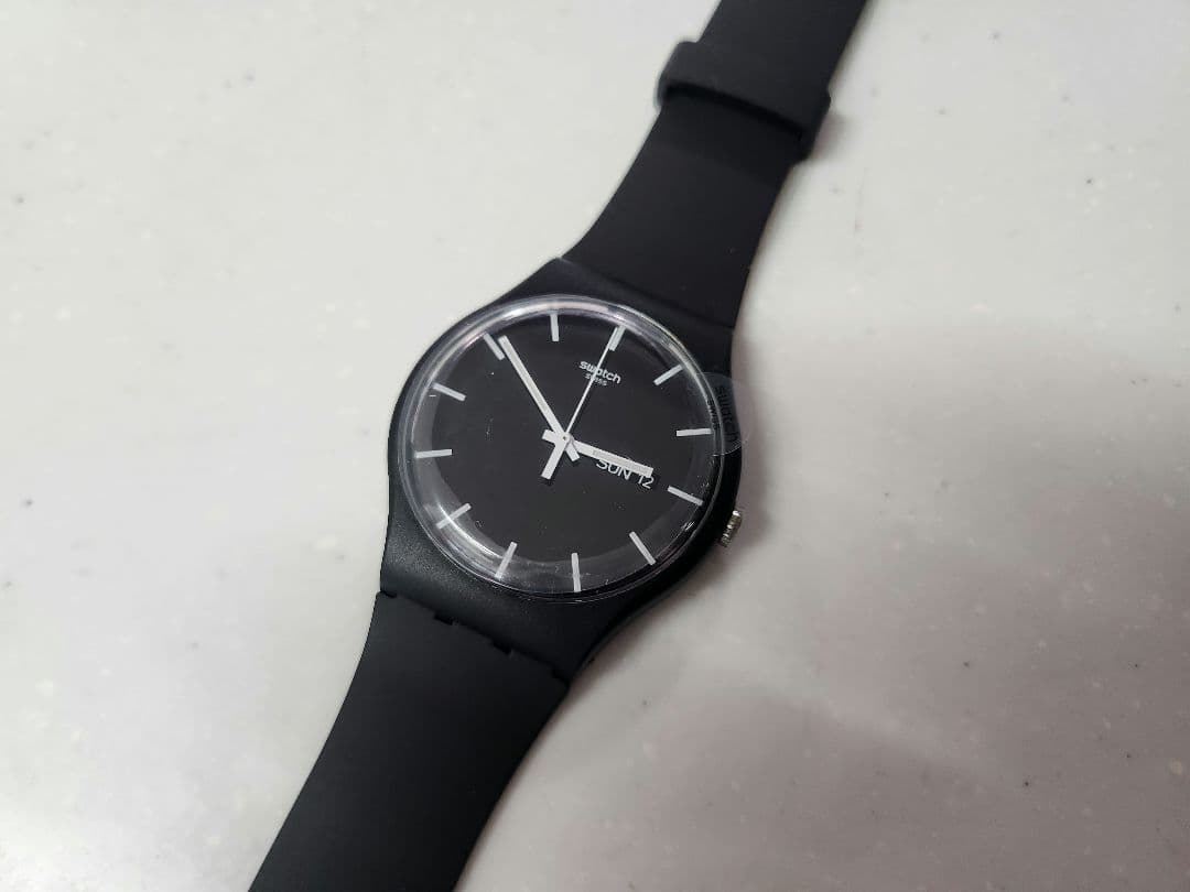 swatch SO29B704 Quartz Men's — Japanese