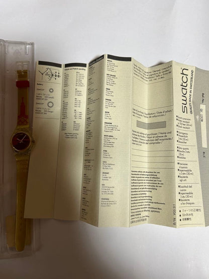 swatch Atlanta Olympic Set Digital Men's — Japanese