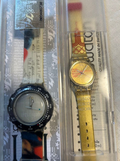 swatch Atlanta Olympic Set Digital Men's — Japanese
