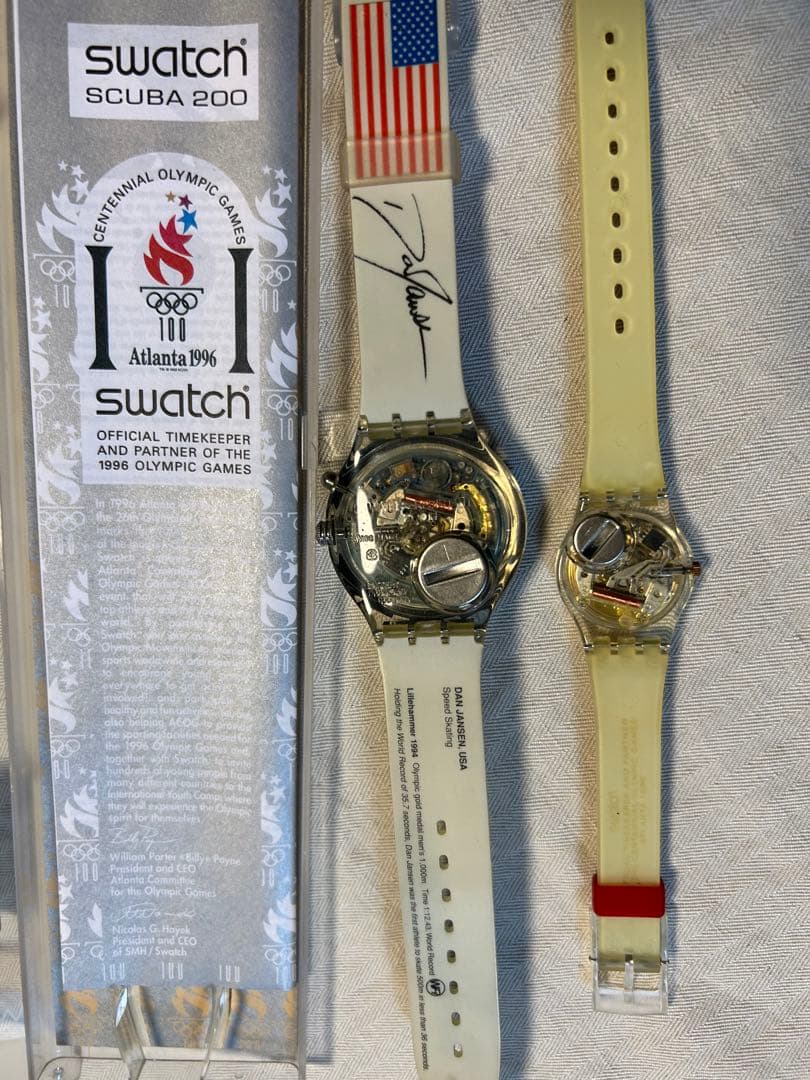 swatch Atlanta Olympic Set Digital Men's — Japanese