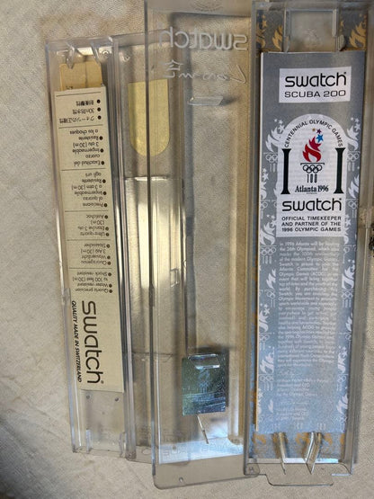 swatch Atlanta Olympic Set Digital Men's — Japanese