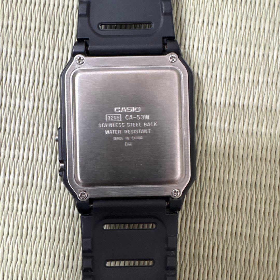 CASIO CA-53W Digital Men's Watch — Japanese