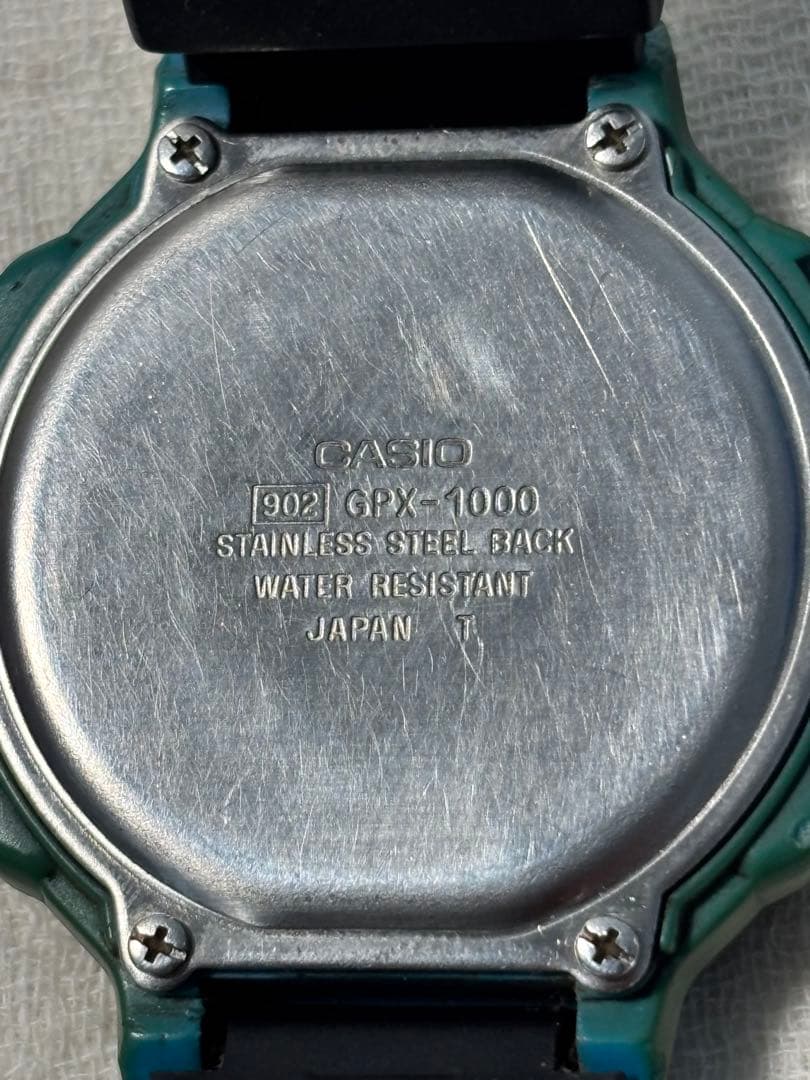 CASIO GPX-1000 Digital Men's Watch — Japanese