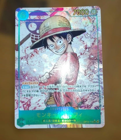 One Piece Monkey D. Luffy SEC — Inherited Will OP13-118 — Japanese