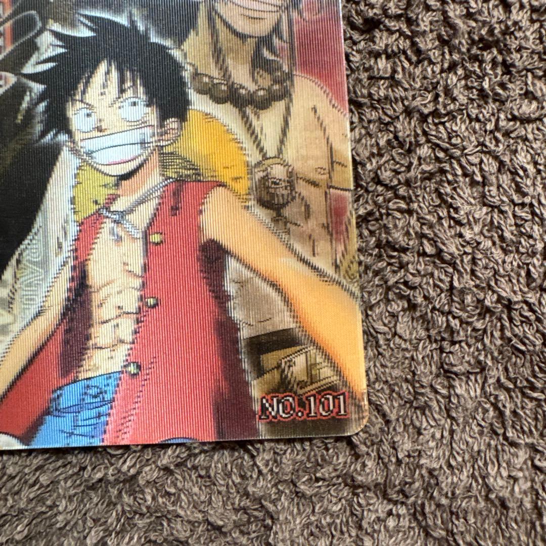One Piece One Piece Pirate King Gummy Card BANDAI L — Japanese