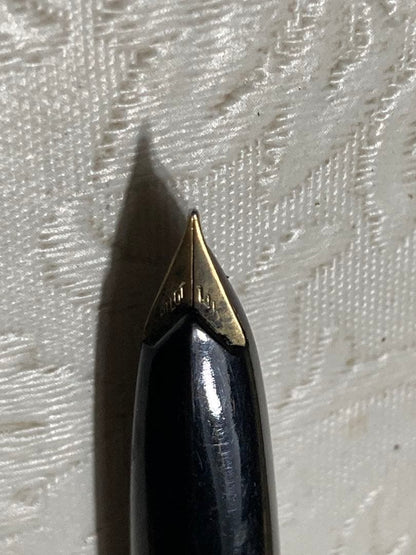 Pilot fountain pen with 14K gold tip and cartridge cartridge system on a white background