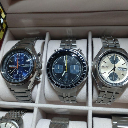 SEIKO Speed Timer Analog Men's Watch — Japanese