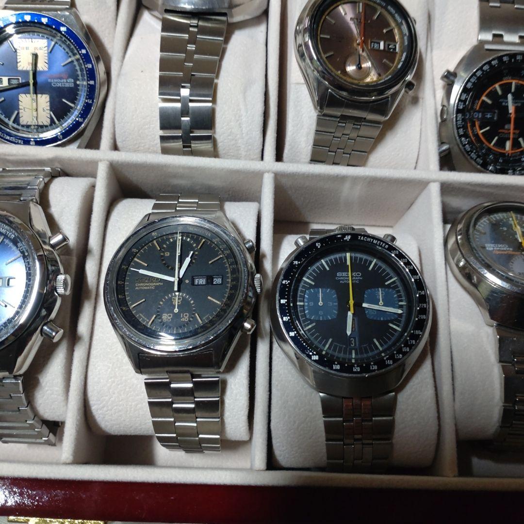 SEIKO Speed Timer Analog Men's Watch — Japanese