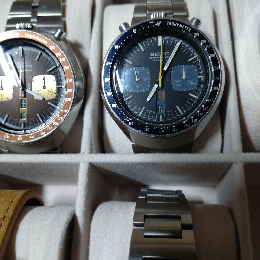 SEIKO Speed Timer Analog Men's Watch — Japanese