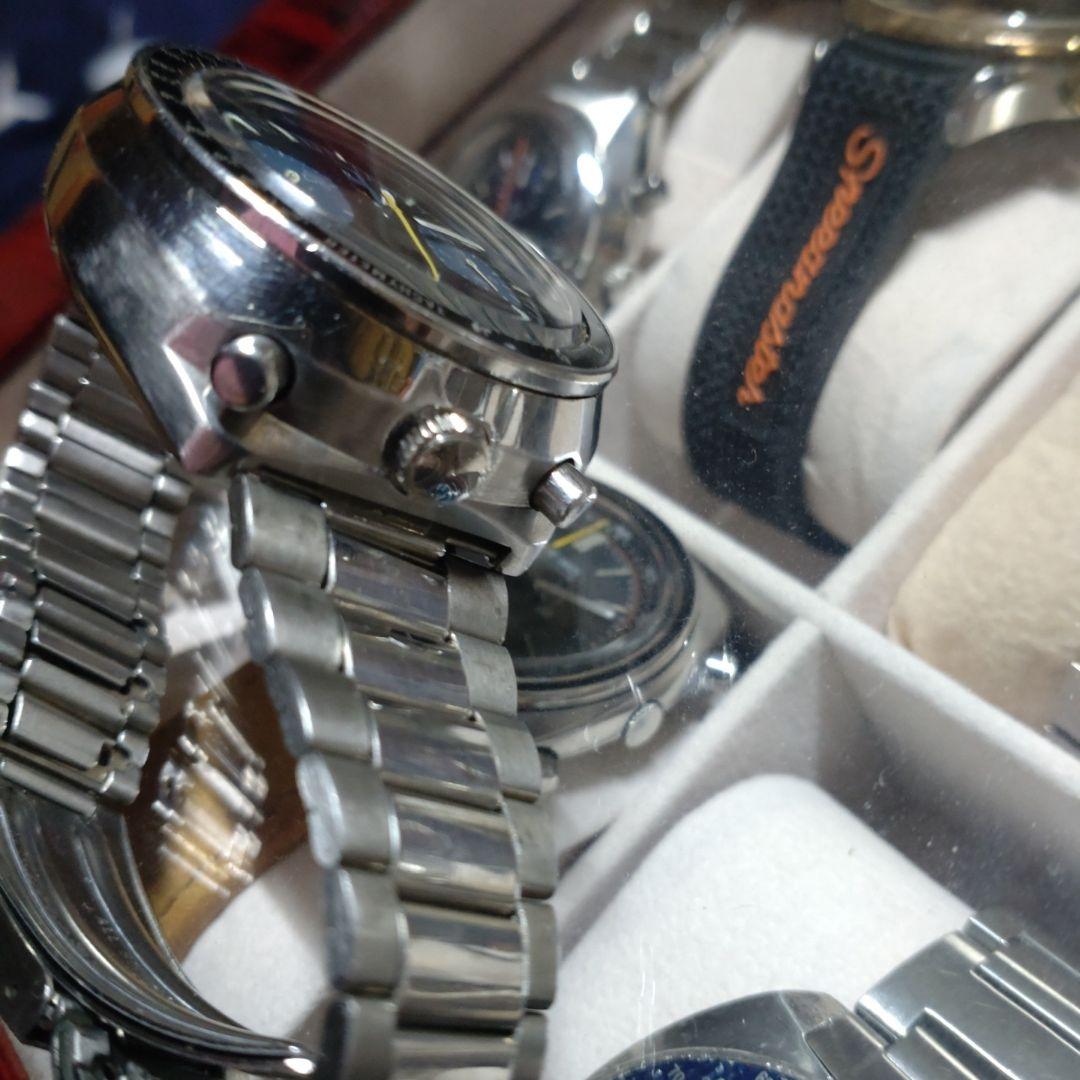 SEIKO Speed Timer Analog Men's Watch — Japanese