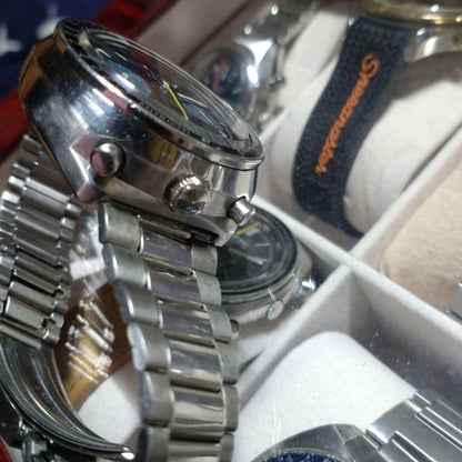 SEIKO Speed Timer Analog Men's Watch — Japanese