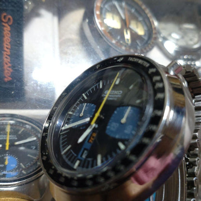 SEIKO Speed Timer Analog Men's Watch — Japanese