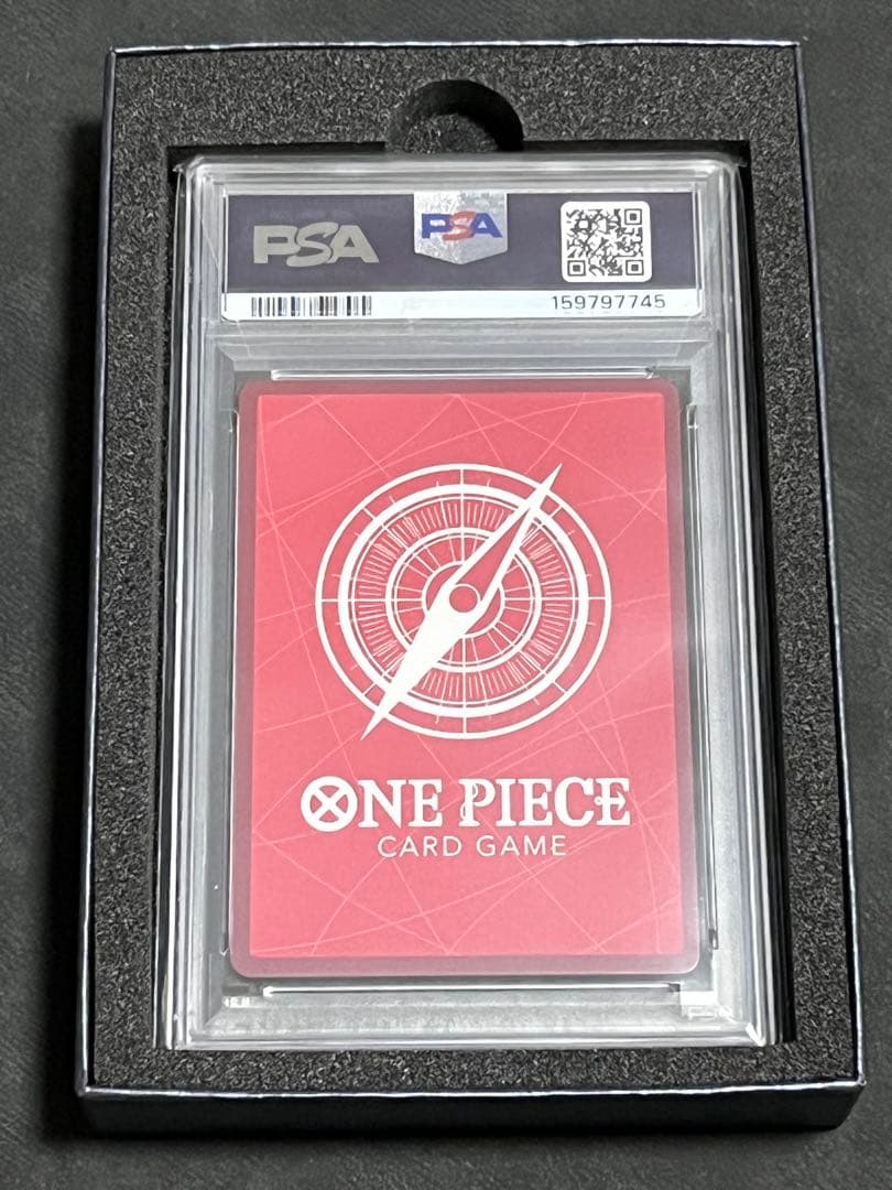 PSA 10 One Piece Luffy L — ST30-001 — Japanese
