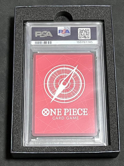 PSA 10 One Piece Luffy L — ST30-001 — Japanese