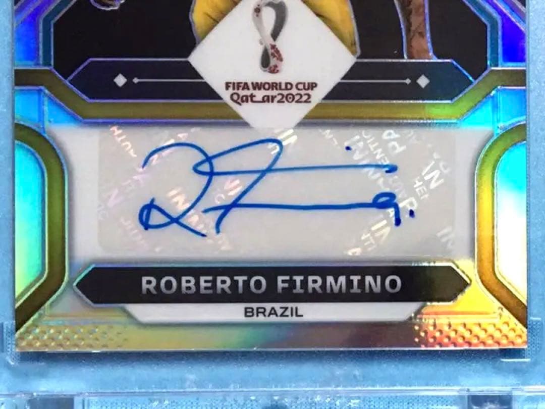 Roberto Firmino 2022 Qatar World Cup Card Autograph Card — Japanese
