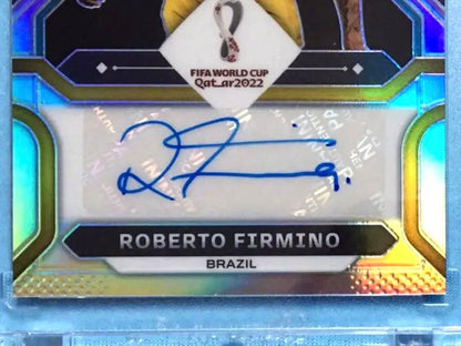 Roberto Firmino 2022 Qatar World Cup Card Autograph Card — Japanese