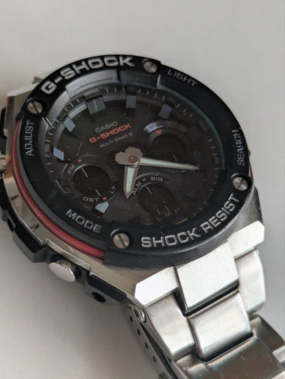 CASIO G-STEEL⟶ Solar Men's Watch — Japanese