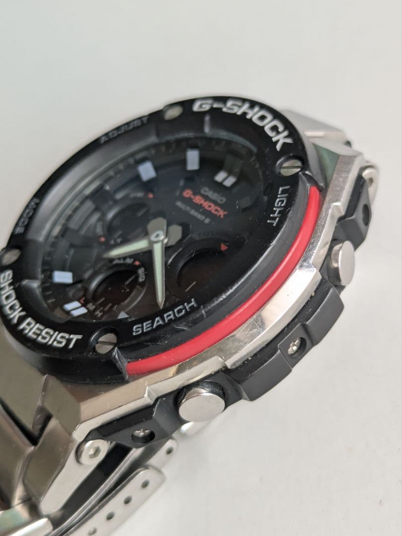 CASIO G-STEEL⟶ Solar Men's Watch — Japanese