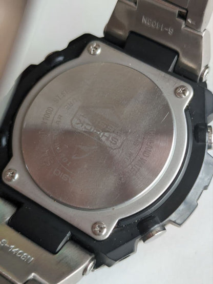 CASIO G-STEEL⟶ Solar Men's Watch — Japanese