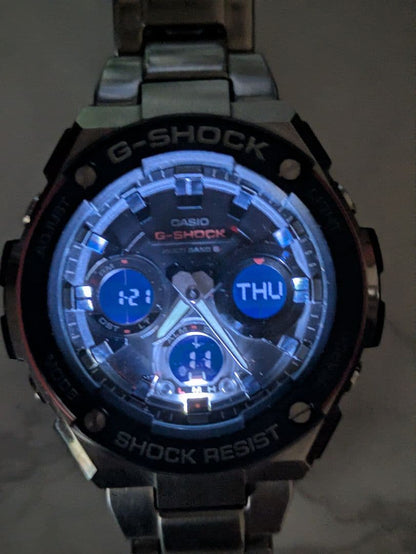 CASIO G-STEEL⟶ Solar Men's Watch — Japanese