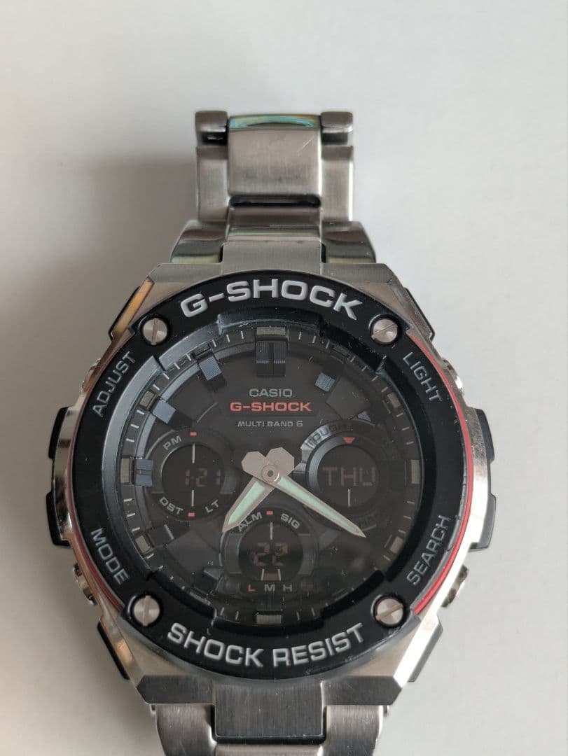 CASIO G-STEEL⟶ Solar Men's Watch — Japanese