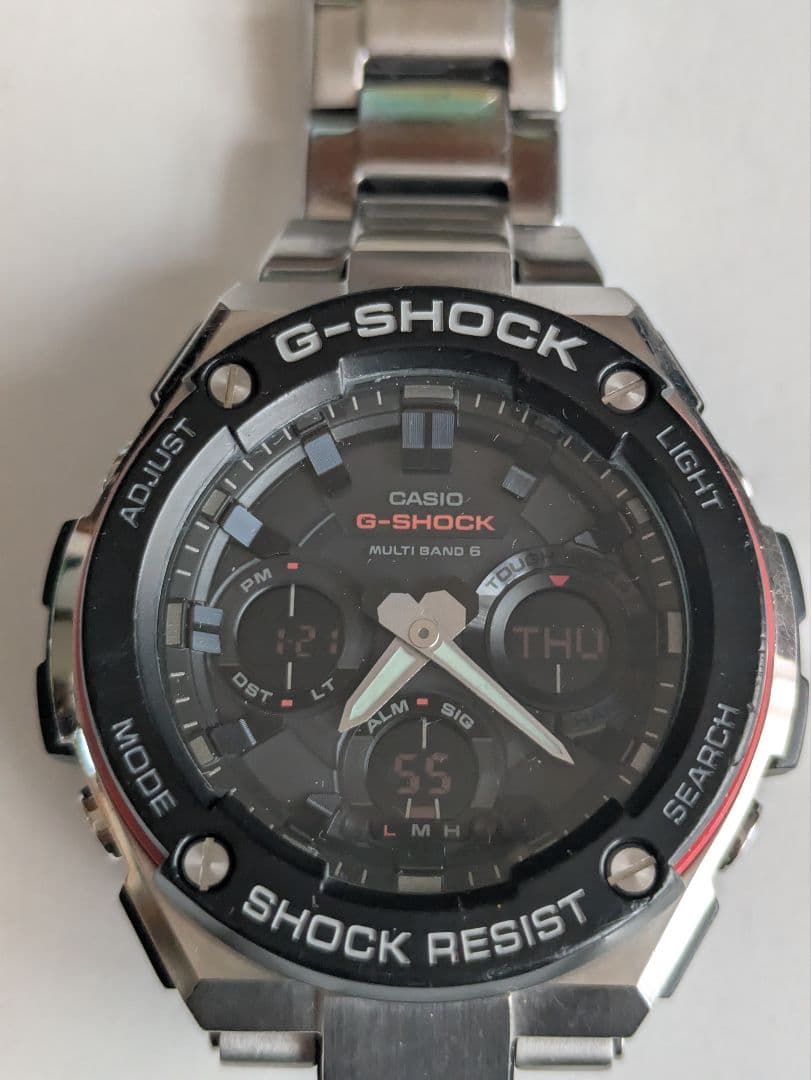 CASIO G-STEEL⟶ Solar Men's Watch — Japanese