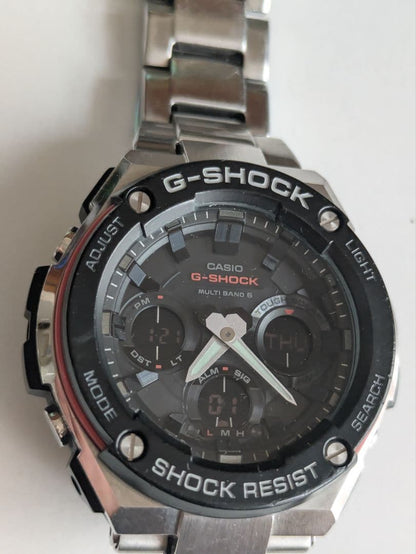 CASIO G-STEEL⟶ Solar Men's Watch — Japanese