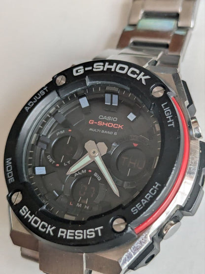 CASIO G-STEEL⟶ Solar Men's Watch — Japanese