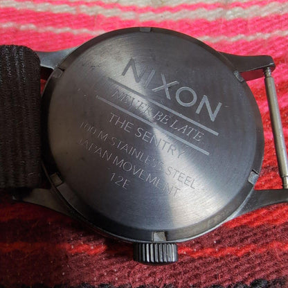 NIXON Sentry Quartz Men's Watch — Japanese