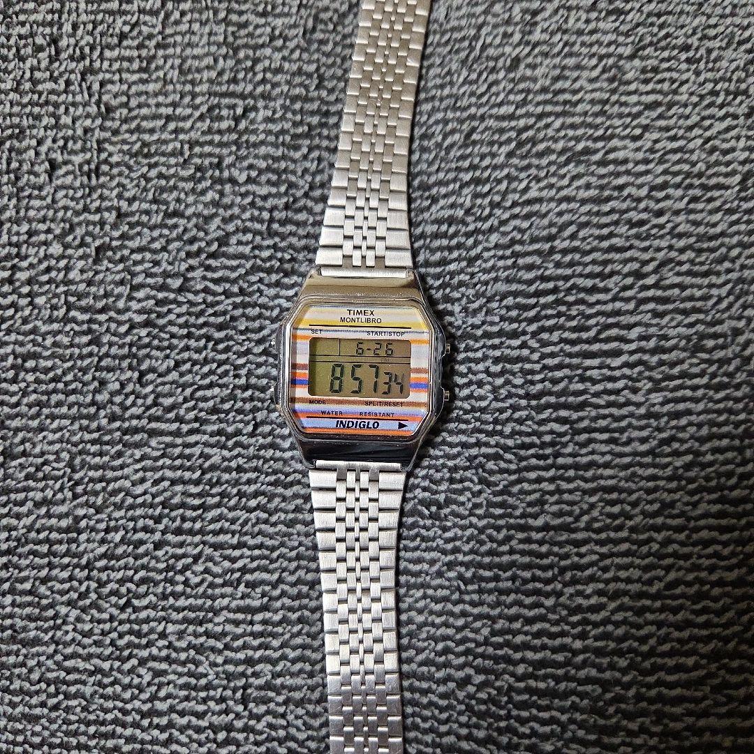TIMEX MONTLIBRO Digital Men's Watch — Japanese