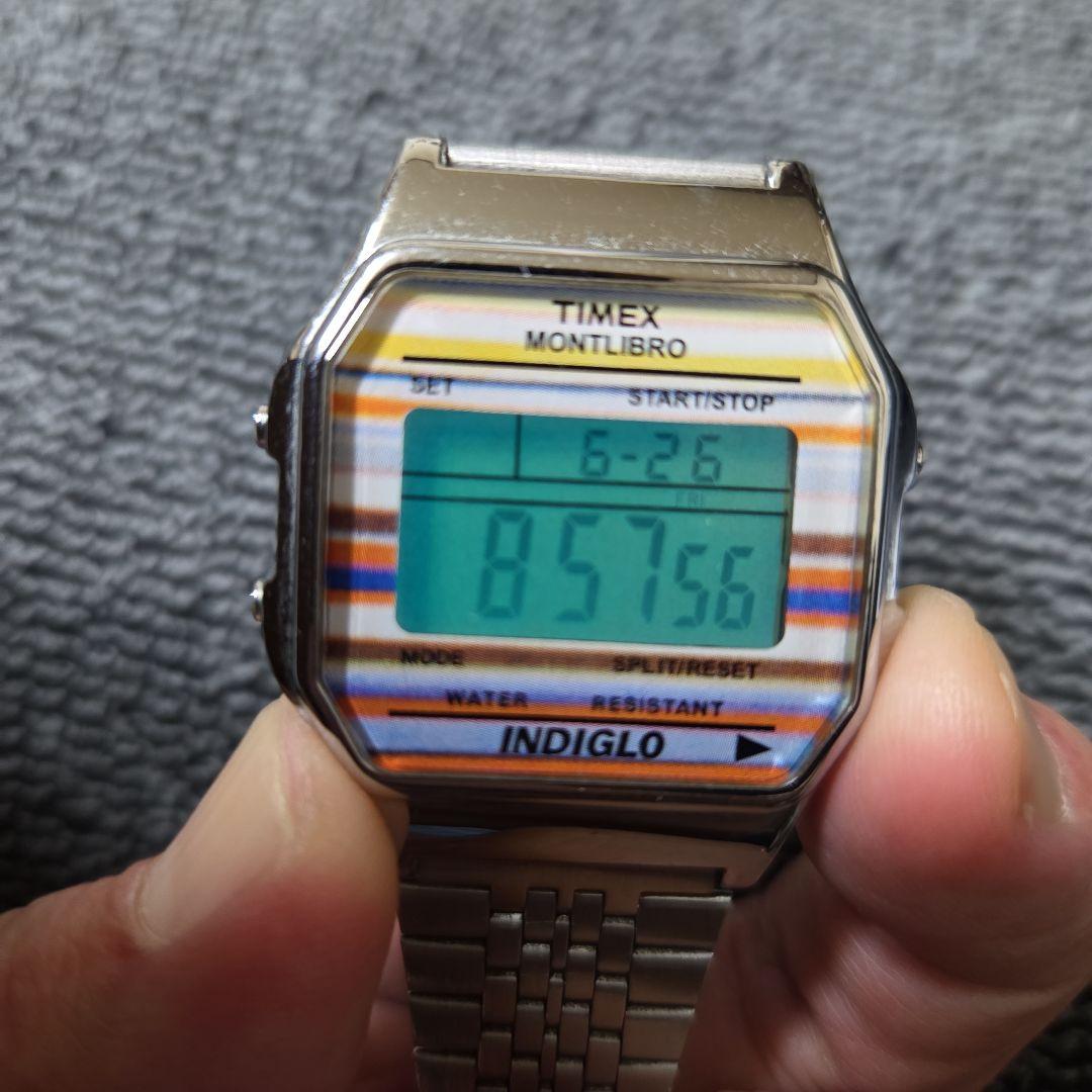 TIMEX MONTLIBRO Digital Men's Watch — Japanese