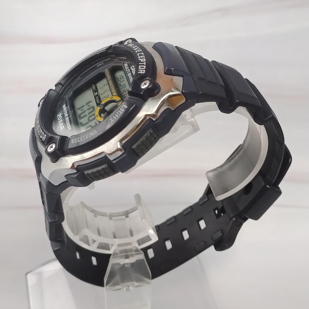CASIO Wavecepter Digital Quartz Men's Watch — Japanese
