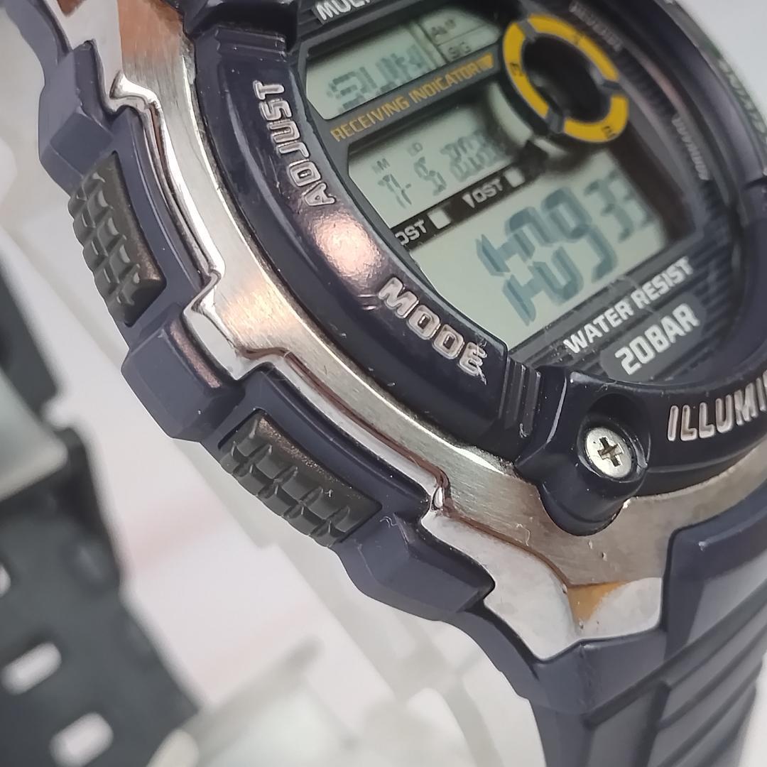 CASIO Wavecepter Digital Quartz Men's Watch — Japanese
